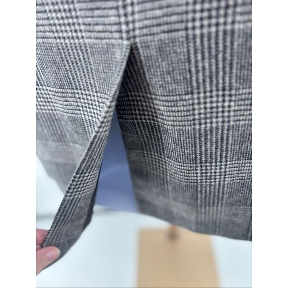 VTG Lands’ End Glen Plaid Check Sport Coat Mens Size 44 Blazer Union Made USA - Picture 12 of 16